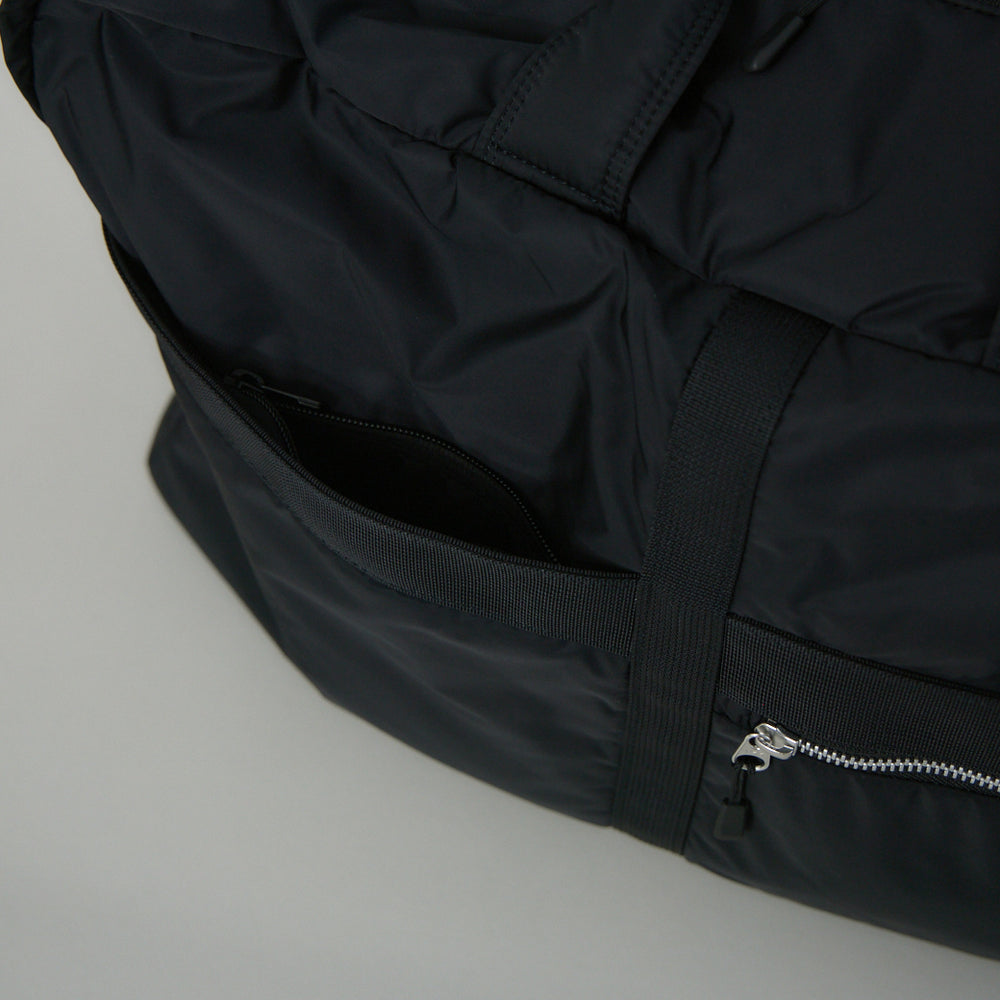 高密度織ナイロン ボストンバッグ 黒 豊岡産 – kuros.style