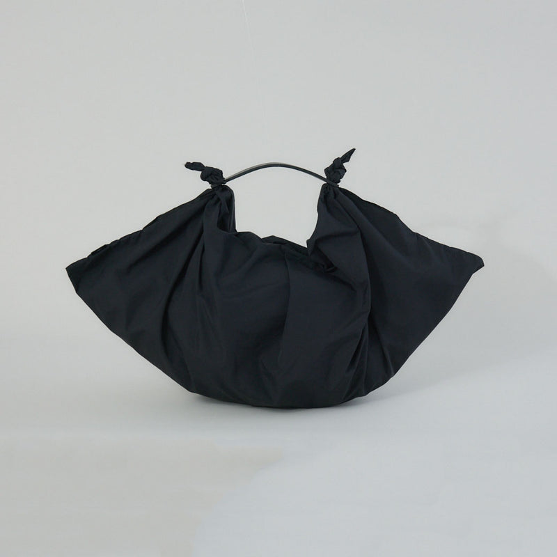 風呂敷バッグ Lサイズ HERRIE FUROSHIKI ONE HANDLE BAG | ショルダーバッグ ハンドバッグ ユニセックス 黒