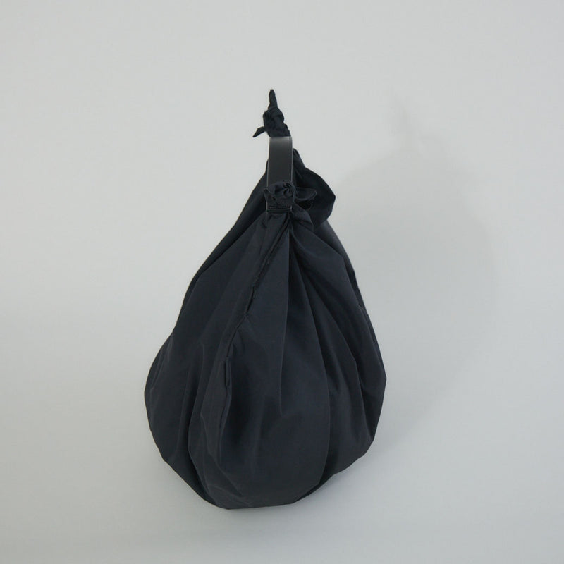 風呂敷バッグ Lサイズ HERRIE FUROSHIKI ONE HANDLE BAG | ショルダーバッグ ハンドバッグ ユニセックス 黒