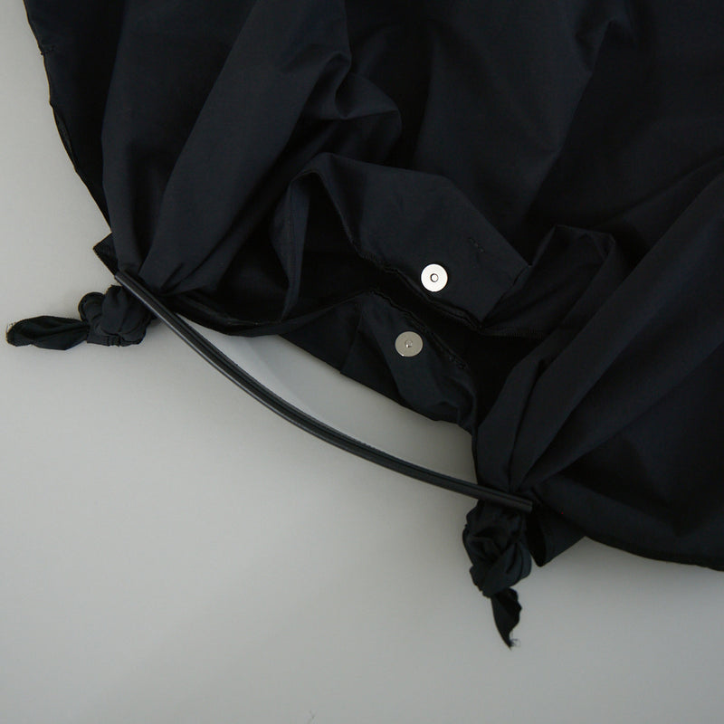 風呂敷バッグ Lサイズ HERRIE FUROSHIKI ONE HANDLE BAG | ショルダーバッグ ハンドバッグ ユニセックス 黒