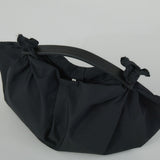 風呂敷バッグ Sサイズ HERRIE FUROSHIKI ONE HANDLE BAG｜ハンドバッグ ユニセックス 黒