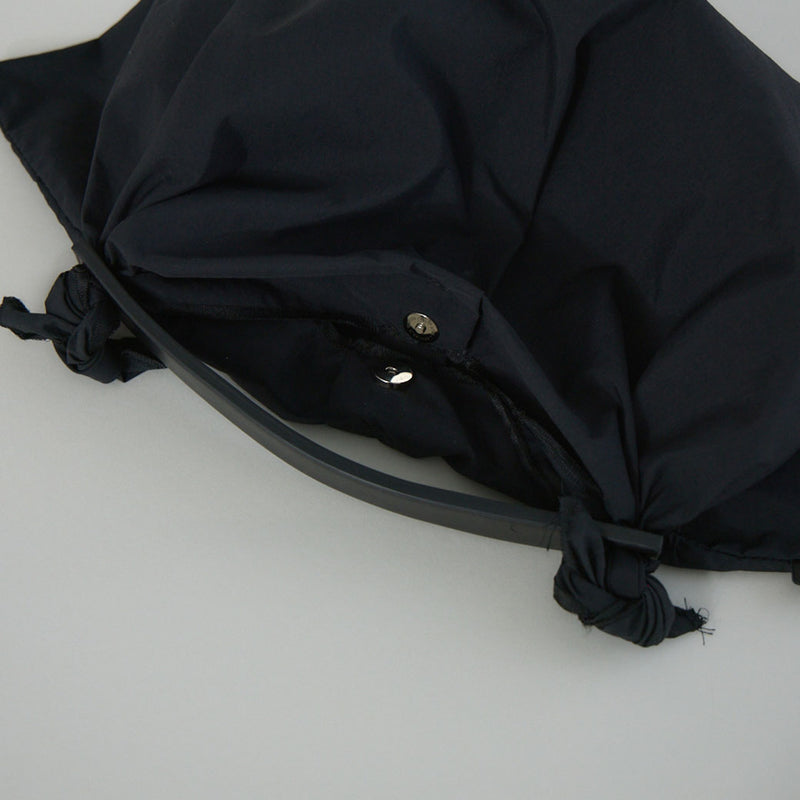 風呂敷バッグ Sサイズ HERRIE FUROSHIKI ONE HANDLE BAG｜ハンドバッグ ユニセックス 黒