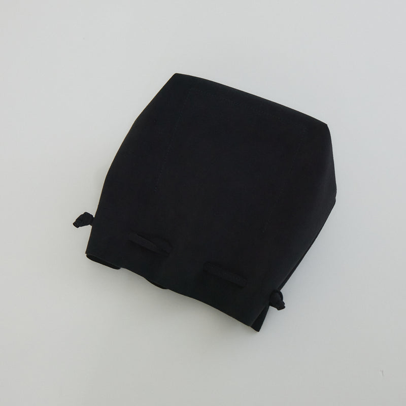 【kuros’オリジナル】エコスエード巾着バッグ｜手洗い可 ハンドバッグ 日本製