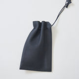 ヘリー巾着ポーチ HERRIE KINCHAKU POUCH / DIPLO SKY｜ 軽量 レザー ユニセックス