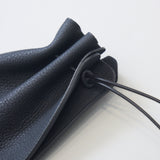 ヘリー巾着ポーチ HERRIE KINCHAKU POUCH / DIPLO SKY｜ 軽量 レザー ユニセックス