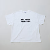 LOGO S/S TEE｜綿100％ ユニセックス 白
