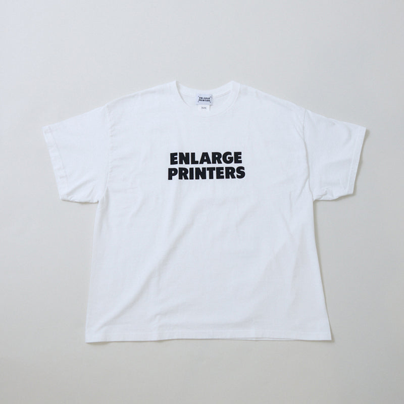 LOGO S/S TEE｜綿100％ ユニセックス 白