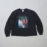 Live Your Life L/S TEE -BLEACH｜綿100％ ユニセックス 黒