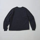 Live Your Life L/S TEE -BLEACH｜綿100％ ユニセックス 黒