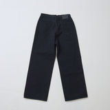 BLACK DENIM ASHLY JEAMS ストレートデニムパンツ｜コットン100％ 岡山産  ユニセックス