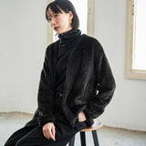 TEDDY JERSEY ZIP-UP CARDIE｜日本製 男女兼用