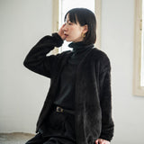 TEDDY JERSEY ZIP-UP CARDIE｜日本製 男女兼用