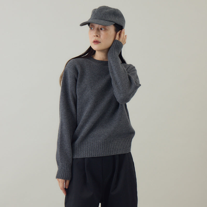 ＜Nine Tailor × kuros’別注帽子＞Shaggy Solid Cap ウールシャギーキャップ