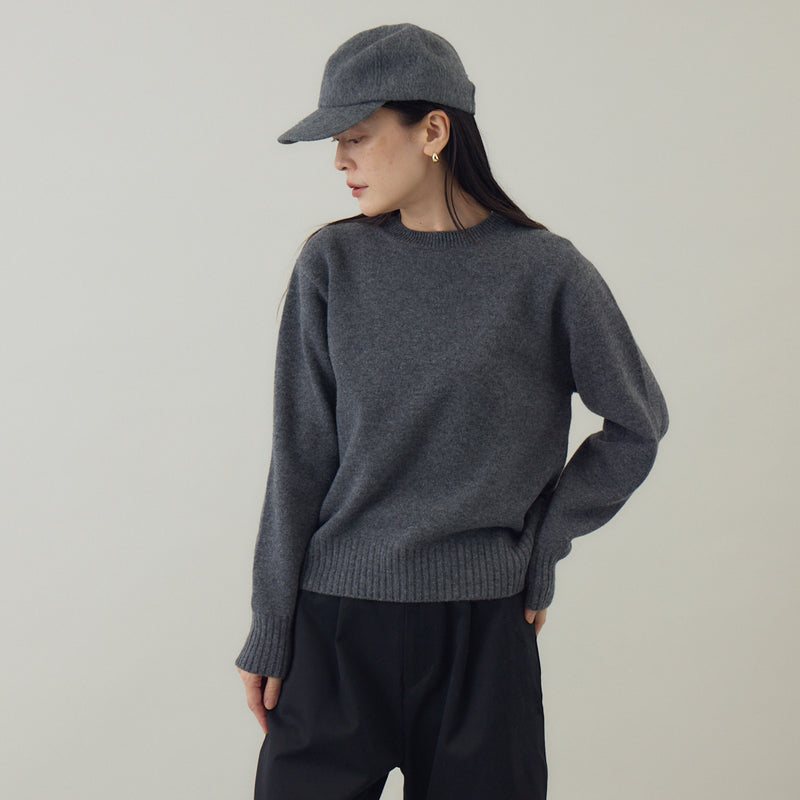 ＜Nine Tailor × kuros’別注帽子＞Shaggy Solid Cap ウールシャギーキャップ