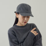 ＜Nine Tailor × kuros’別注帽子＞Shaggy Solid Cap ウールシャギーキャップ