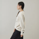 【kuros'オリジナル】もちとろクルーネックプルオーバー｜セットアップ可 日本製 ユニセックス