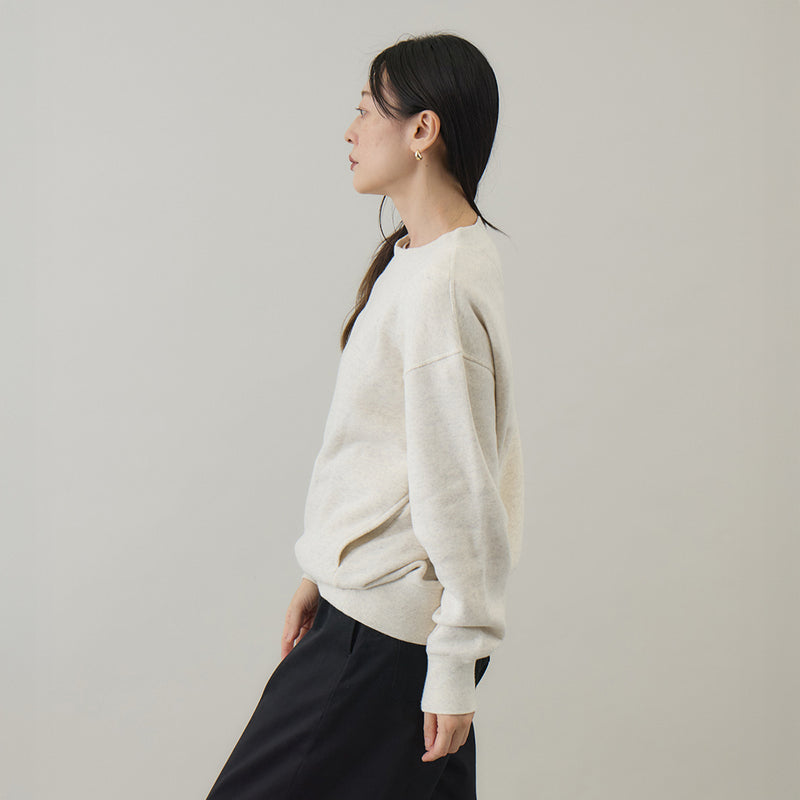 【kuros'オリジナル】もちとろクルーネックプルオーバー｜セットアップ可 日本製 ユニセックス