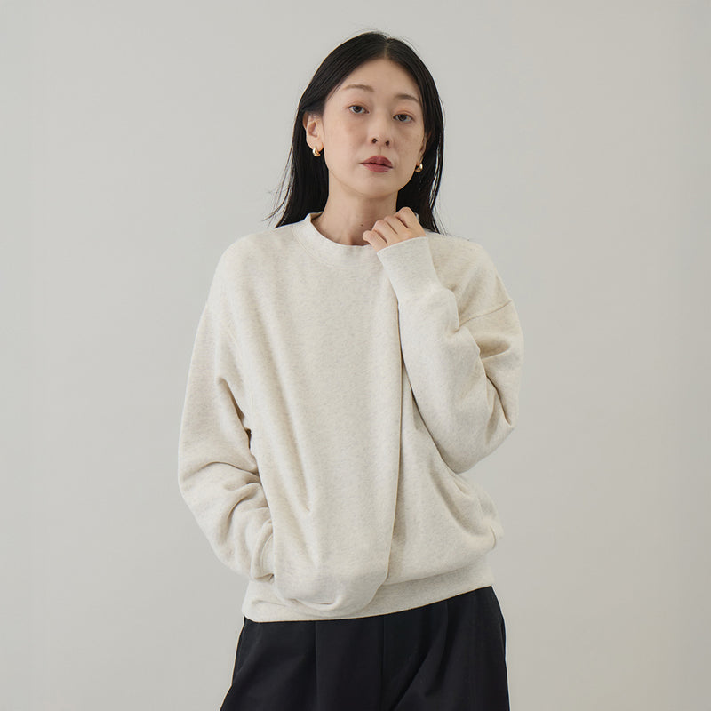 【kuros'オリジナル】もちとろクルーネックプルオーバー｜セットアップ可 日本製 ユニセックス