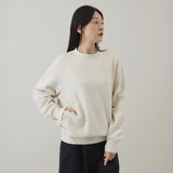 【kuros'オリジナル】もちとろクルーネックプルオーバー｜セットアップ可 日本製 ユニセックス