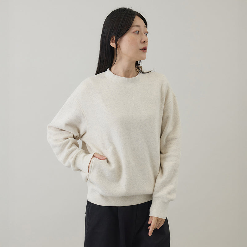 【kuros'オリジナル】もちとろクルーネックプルオーバー｜セットアップ可 日本製 ユニセックス
