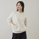 【kuros'オリジナル】もちとろクルーネックプルオーバー｜セットアップ可 日本製 ユニセックス