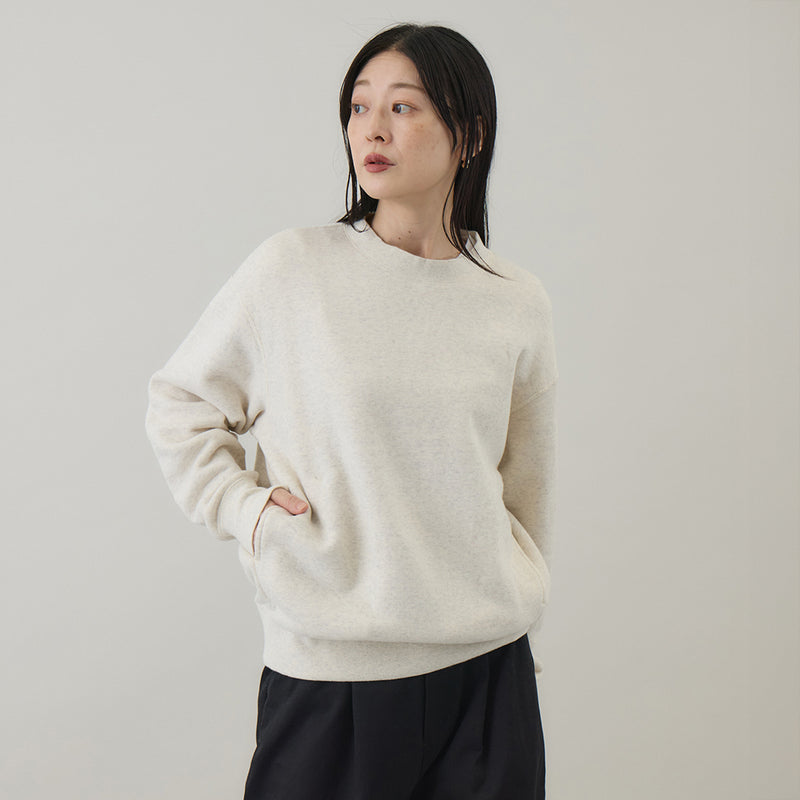 【kuros'オリジナル】もちとろクルーネックプルオーバー｜セットアップ可 日本製 ユニセックス