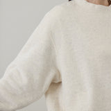 【kuros'オリジナル】もちとろクルーネックプルオーバー｜セットアップ可 日本製 ユニセックス