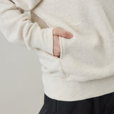 【kuros'オリジナル】もちとろクルーネックプルオーバー｜セットアップ可 日本製 ユニセックス