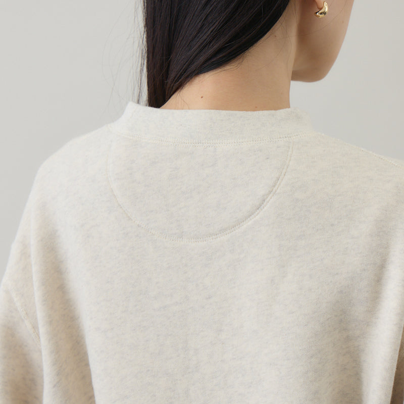 【kuros'オリジナル】もちとろクルーネックプルオーバー｜セットアップ可 日本製 ユニセックス