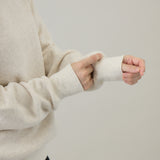 【kuros'オリジナル】もちとろクルーネックプルオーバー｜セットアップ可 日本製 ユニセックス