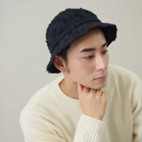 ボタニカル柄メトロハット｜刺繡 日本製 ユニセックス