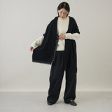 チェック柄やわらか2重織りストール ｜ウール 軽量 日本製