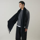 ふんわり軽やか空羽織りストール｜日本製　ユニセックス