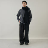 ふんわり軽やか空羽織りストール｜日本製　ユニセックス