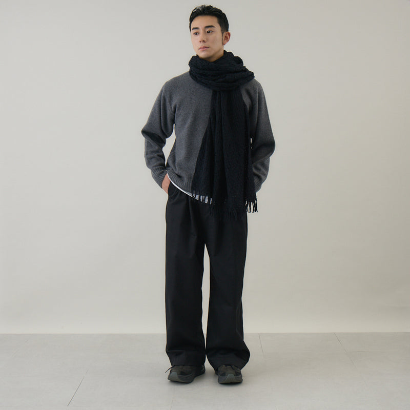 ふんわり軽やか空羽織りストール｜日本製　ユニセックス