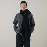 ふんわり軽やか空羽織りストール｜日本製　ユニセックス