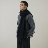 ふんわり軽やか空羽織りストール｜日本製　ユニセックス