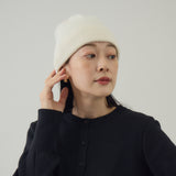 ベビーアルパカ混ニット帽｜ビーニー kuros’別注色 日本製