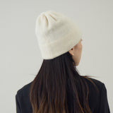 ベビーアルパカ混ニット帽｜ビーニー kuros’別注色 日本製