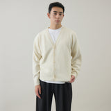 ウールカシミヤ Vネックカーディガン レギュラー