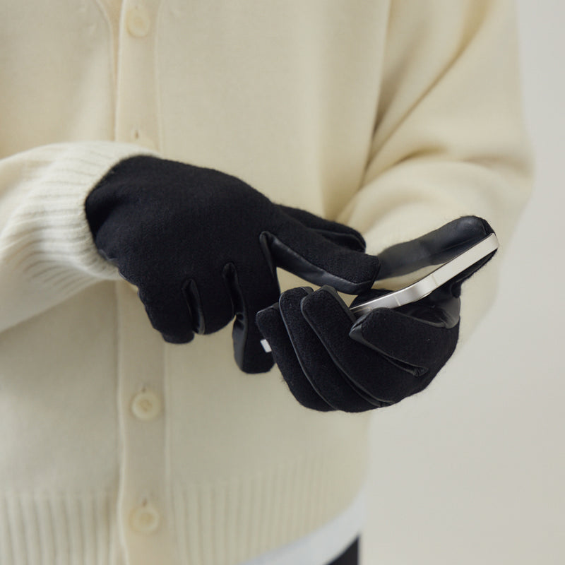 Harris Tweed グローブ｜タッチパネル対応 日本製 メンズ