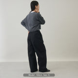 ウールカシミヤ Vネックカーディガン ショート