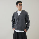 ウールカシミヤ Vネックカーディガン レギュラー