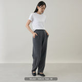 ウールカシミヤ ニットパンツ