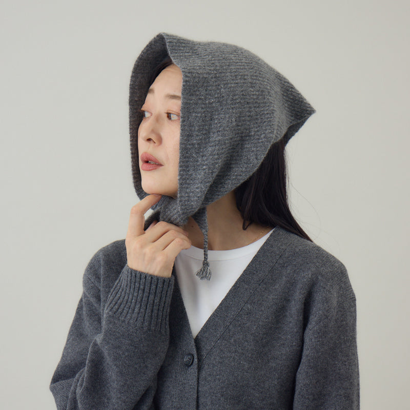 カシミヤニットスカーフ｜カシミヤ100％ 日本製