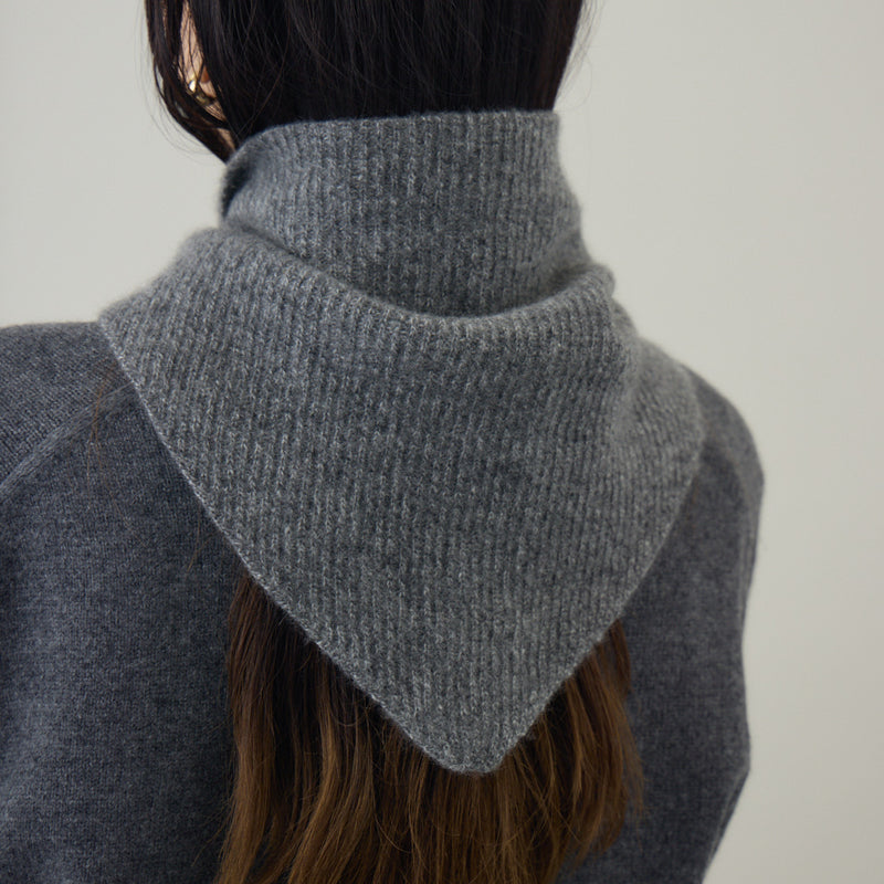 カシミヤニットスカーフ｜カシミヤ100％ 日本製