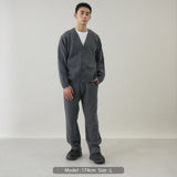 ウールカシミヤ Vネックカーディガン レギュラー