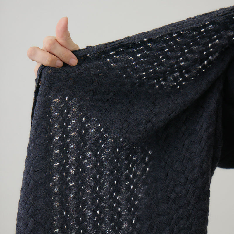 ふんわり軽やか空羽織りストール｜日本製　ユニセックス