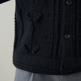 MERINO WOOL HANDKNITING G JACKET II |　ウール100％  ニットGジャン メンズ