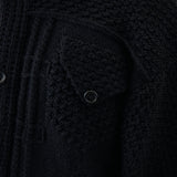 MERINO WOOL HANDKNITING G JACKET II |　ウール100％  ニットGジャン メンズ